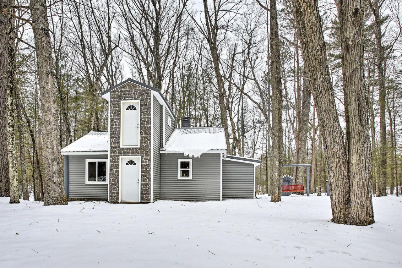 Remote Michigan Retreat On 10 Acres With Grill! Villa Irons Dış mekan fotoğraf