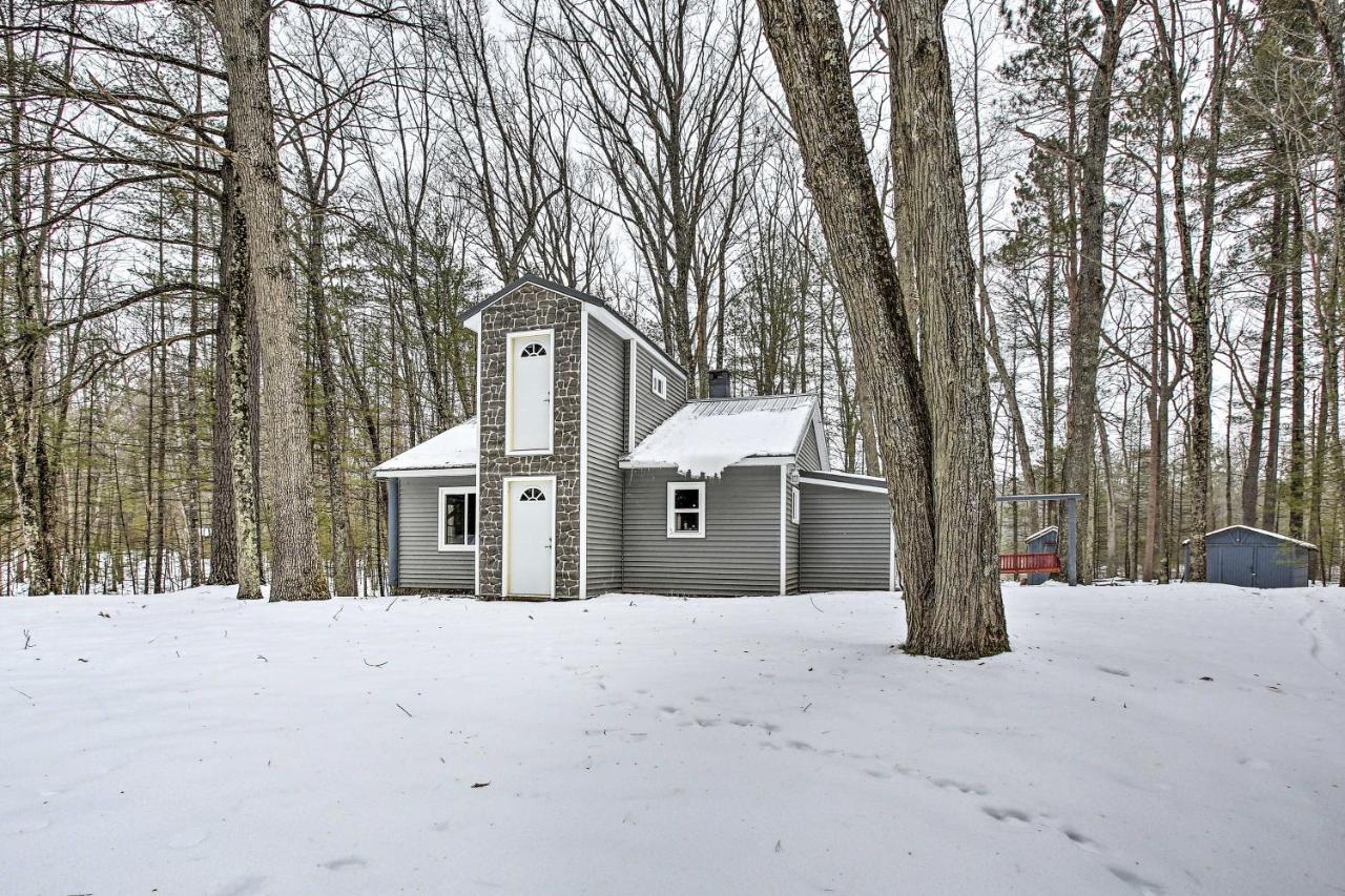 Remote Michigan Retreat On 10 Acres With Grill! Villa Irons Dış mekan fotoğraf